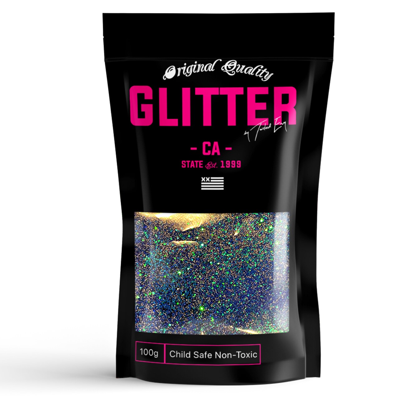 Mermaid Color Shift Chameleon Glitter Premium Glitter Multi Purpose Dust Powder 100g / 3.5oz for use with Arts & Crafts Wine Glass Decoration Weddings Cards Flowers Cosmetic Face Body